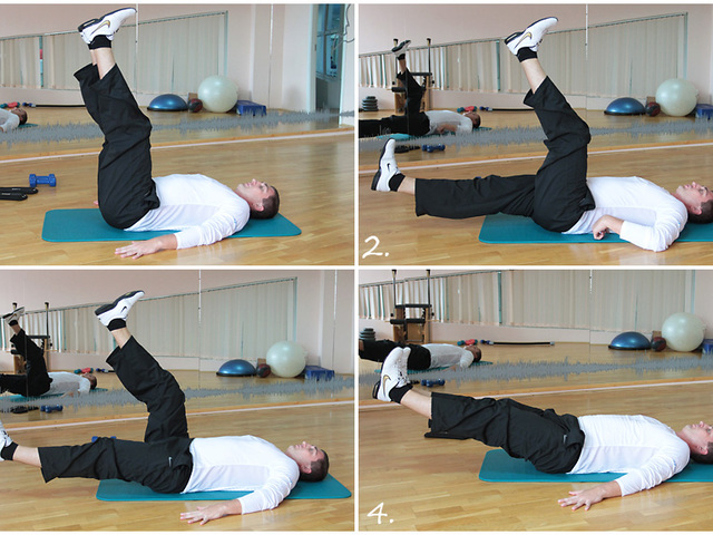 Упражнение на коврике Занятие