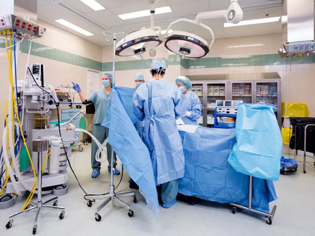 В операционной 