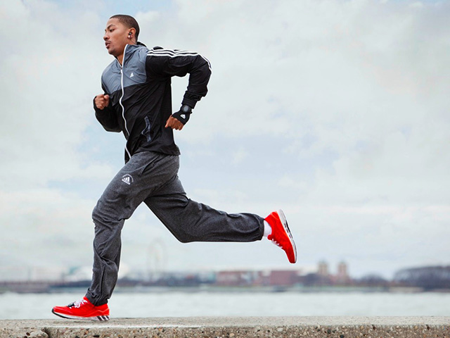 На пробежке 