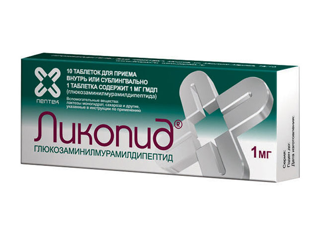 Таблетки Ликопид