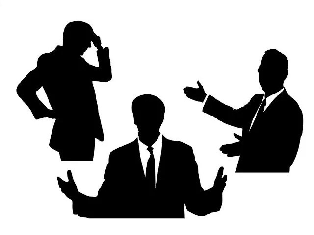 Различные жесты