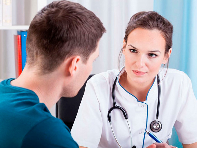 На приеме у врача