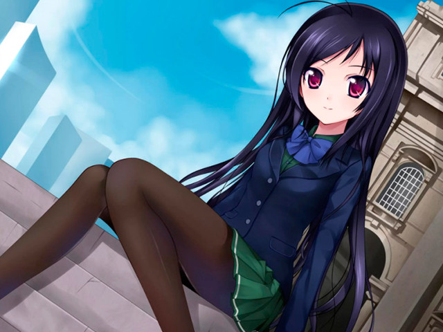 Девочка из аниме