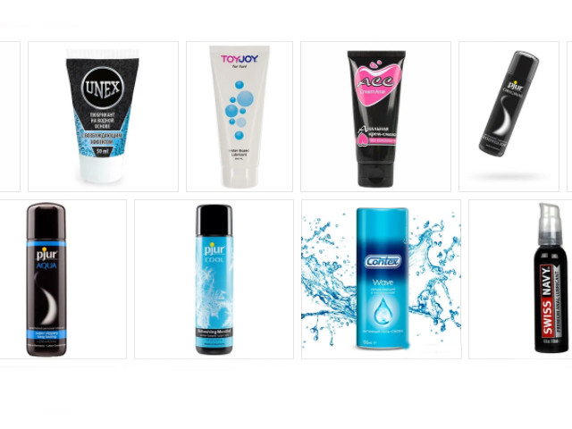 Различные гели для интима 